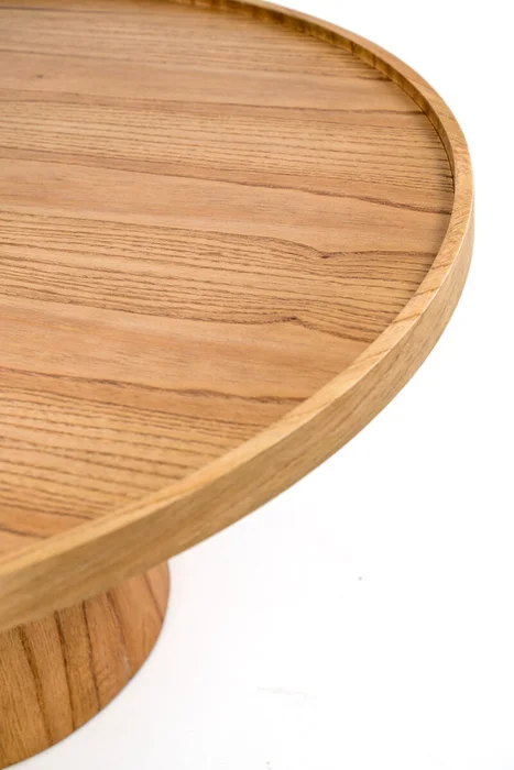 MESA DE LIVING ELARA BAJA CINAMOMO NATURAL 80X80X36H CM en Madera natural - Mesas de living, Uruguay | Vinibel, vista 3
