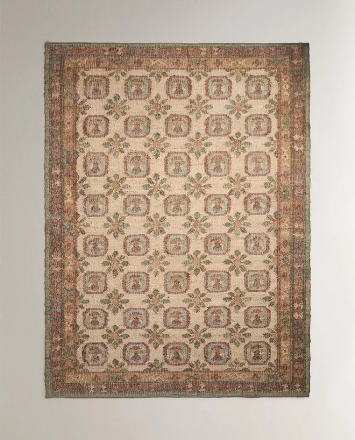 ALFOMBRA EFECTO VINTAGE YUTE - Alfombras, Uruguay | Zara Home, vista 2