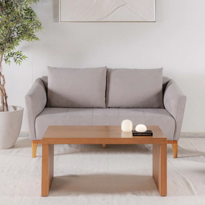 Sofá Malca - 2 cuerpos en Gris - Sillones y sofás, Uruguay | Fábrica Italiana, vista 2