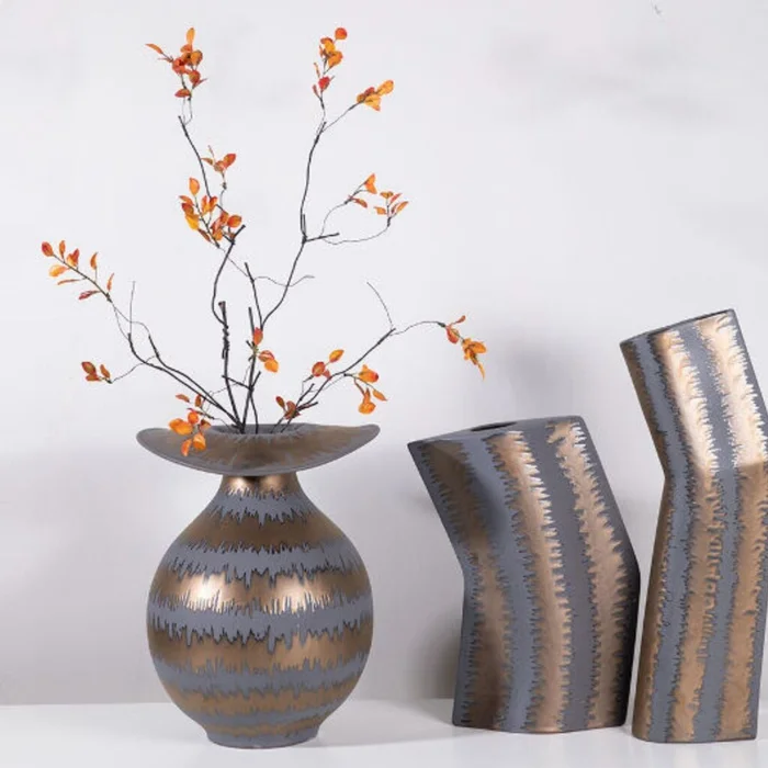 JARRON LAVA Gris en Multicolor - Decoración, Uruguay | Viasono