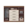 Comodas Cajoneras 2 Puertas 4 Cajones Dormitorio Jatoba Arena - Cómodas, Uruguay | Lais Muebles, vista 2 de 4