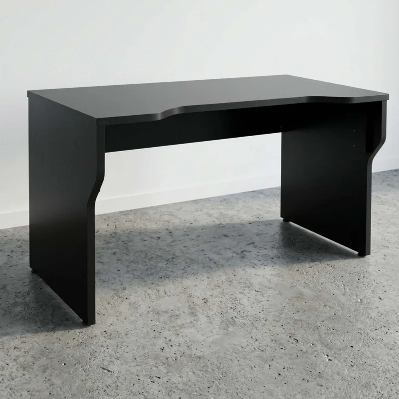 Escritorio Gamer Mdf Negro Loki en Negro - Escritorios y sillas de escritorio, Uruguay | Divino