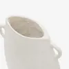 Jarrón Neti de papel maché blanco 27 cm en Blanco - Jarrones, Uruguay | Kavehome, vista 6 de 6