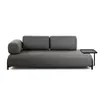 Sofá Compo 3 plazas - gris oscuro 232 cm en Gris - Sillones y sofás, Uruguay | Kavehome, vista 4 de 8