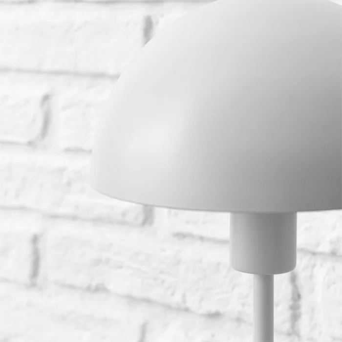 Luminaria De Mesa Mushroom Blanco en Blanco - Lámparas de mesa, Uruguay | Serlux, vista 4