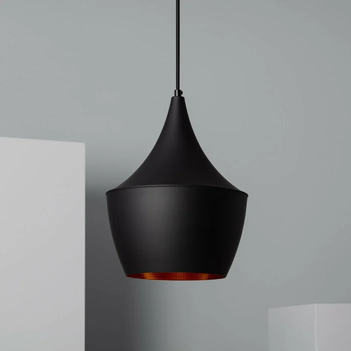 Luminaria Colgante Geisha 2 Negra ø 20 cm en Negro - Lámparas colgantes, Uruguay | Serlux, vista 2