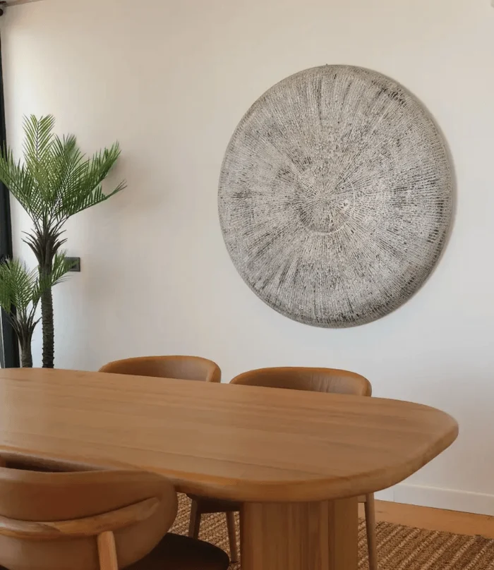 ARTE TRIBAL CIRCULAR BLANCO en Blanco - Espejos, Uruguay | Masinfinito Casa, vista 2