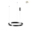 Luminaria de susp. Led circular con corte, 60W Dimerizable, 60cm en Negro - Lámparas colgantes, Uruguay | Iluminica, vista 2 de 6