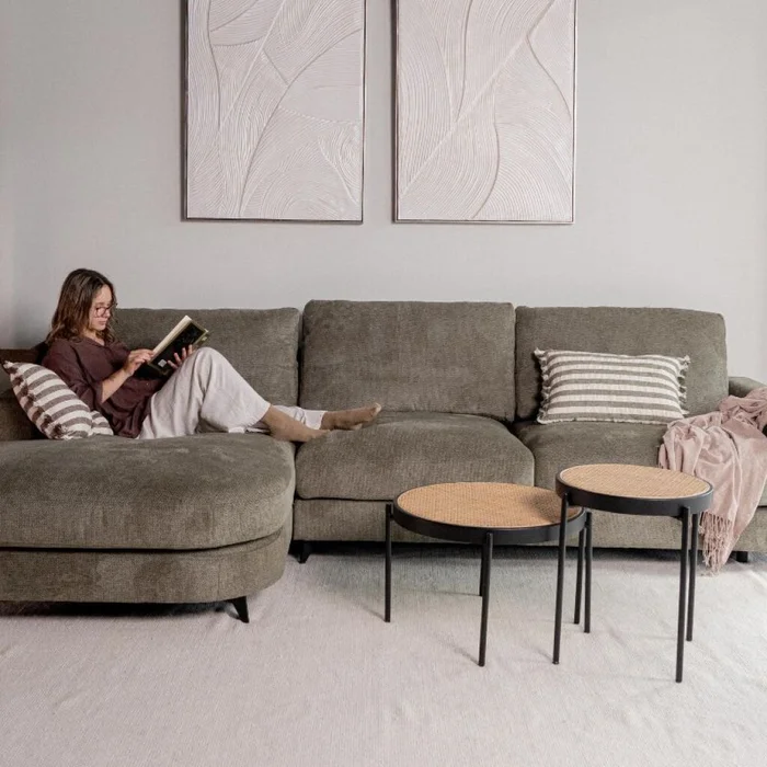 Sofá Da Vinci / Verde Seco en Verde - Sillones y sofás, Uruguay | Fábrica Italiana
