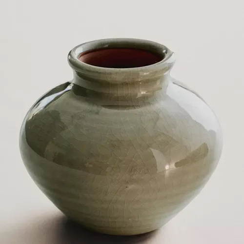 JARRÓN TERRACOTA PEQUEÑO, Uruguay | Zara Home