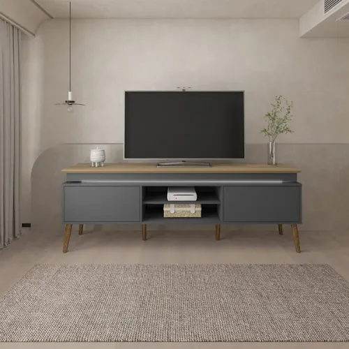 LUMINA en Gris - Muebles para TV, Uruguay | Palermo Casa Deco