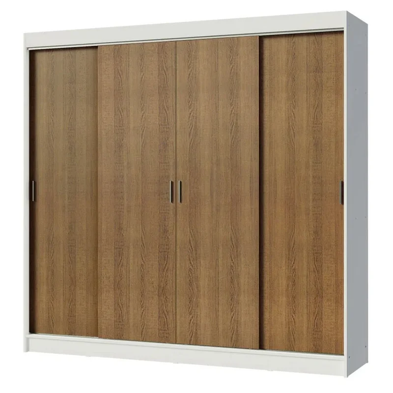 Ropero Placard Matrimonial Austin 4 Puertas Corredizas 215cm en Blanco - Roperos y placares, Uruguay | Balton, vista 10