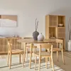 Silla Romane madera de haya acabado natural y chapa de fresno y ratán en Madera natural - Sillas, Uruguay | Kavehome, vista 3 de 10
