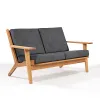 SOFA LOTUS 2 LUGARES ACQUABLOCK NEGRO 144x87x86CM JATOBA - Muebles para el exterior, Uruguay | Vinibel, vista 1 de 10
