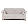 Sofá Capri - Tela Microfibra - 2 cuerpos - Kruger 02-152 (Beige) en Beige - Sillones y sofás, Uruguay | NYR, vista 2 de 6