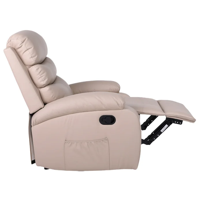 Sillon reclinable 1 cuerpo - Beige en Beige - Sillones y sofás, Uruguay | La Cueva Muebles, vista 5