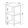 Biblioteca baja Steel Quadra (45cm) 27867 en Madera natural - Bibliotecas, Uruguay | World Vigo, vista 3 de 3