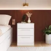 Mesa de luz con puerta oculta - Lock en Blanco - Mesas de luz, Uruguay | Delta Center, vista 2 de 6