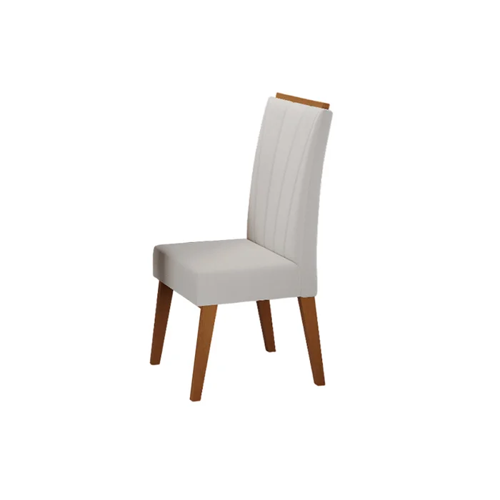 Juego De Comedor 4 Sillas Tapizadas Florata en Madera natural - Mesas de comedor, Uruguay | Soy Hogar, vista 3