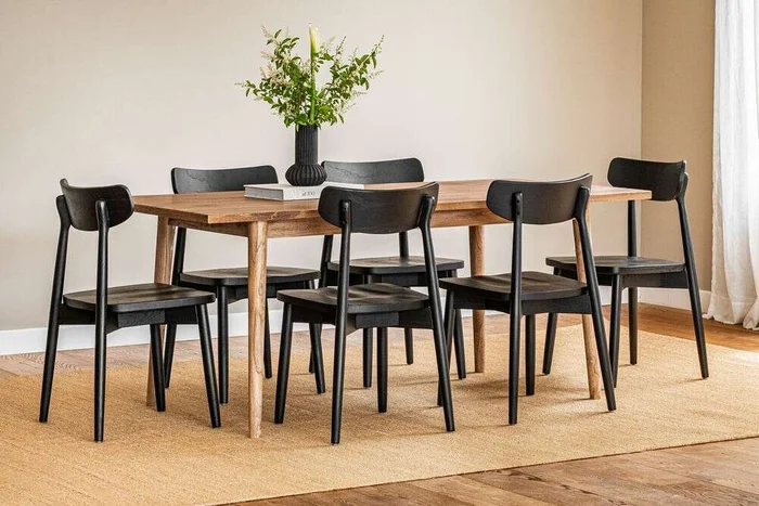 MESA COMEDOR NORDICA - OLMO NATURAL - 1.80 X 0.90 MTS en Madera natural - Mesas de comedor, Uruguay | La Iberica, vista 57