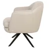 Butaca Giratoria 1 Cuerpo Cuero Blanco 1004 Offwhite en OFFWHITE - Sillones y sofás, Uruguay | Divino, vista 4 de 5