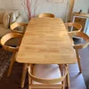 Juego de Comedor Ivy Mesa Rectangular Extensible 160cm con Seis Sillas Madera Natural de Gomero - Mesas de comedor, Uruguay | Berna home, vista 2 de 11