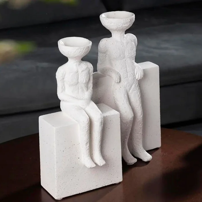 ESCULTURA FIGURE Blanco en Blanco - Decoración, Uruguay | Viasono, vista 2