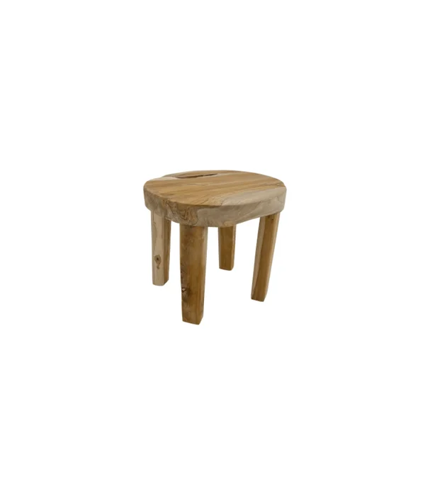 MESA OFELIA CLEAR RAIZ en Madera natural - Mesas de living, Uruguay | Más Infinito Casa