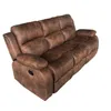 RECLINER SOFA L6611 3 CUERPOS MARRON en Marrón - Sillones y sofás, Uruguay | Alfa Ventas, vista 3 de 5
