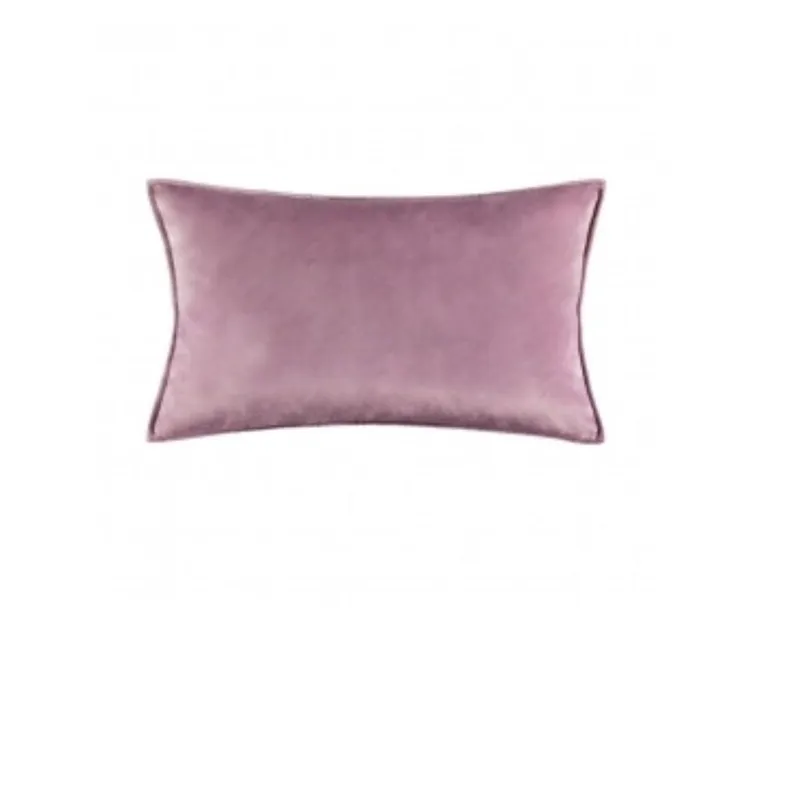 Almohadón Velvet Pink Purple con borde en Multicolor - Textiles, Uruguay | Finkel