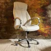 Silla Director de Oficina Rt-359 Beige - Escritorios y sillas de escritorio, Uruguay | Alfa Ventas, vista 2 de 2