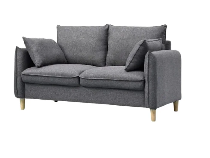Sofá 3 cps OSLO - Gris Oscuro en Gris - Sillones y sofás, Uruguay | Finkel, vista 2