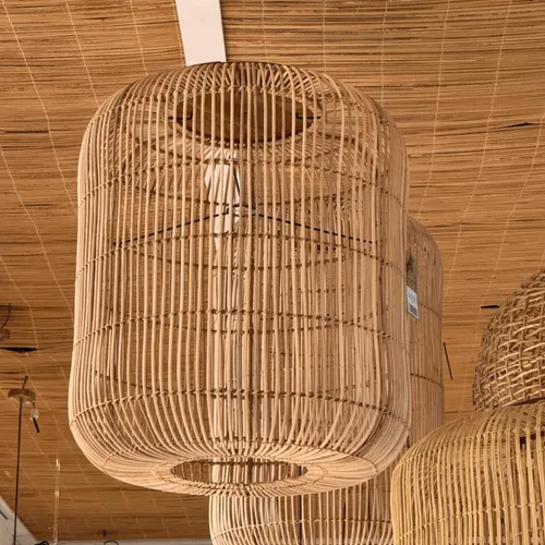 L.COLGAR NEW SUDAN M en Madera natural - Lámparas colgantes, Uruguay | Masinfinito Casa