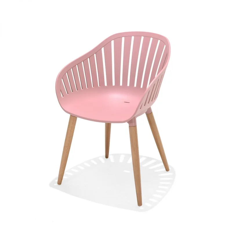 Conjunto de sillas de Jardin - Nassau - Rosa en Rosa - Muebles para el exterior, Uruguay | Rústico Hogar, vista 5