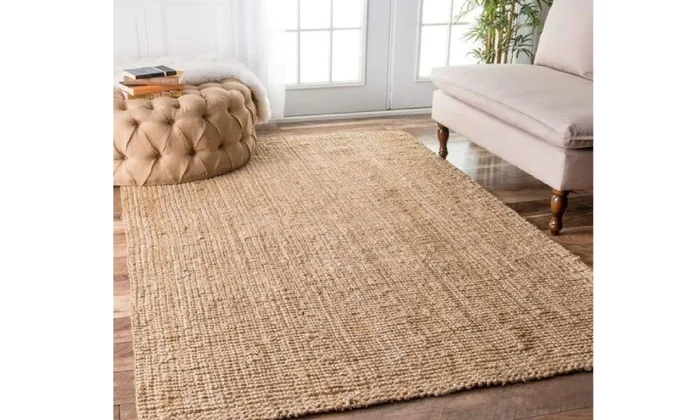 Alfombra YUTE Rectangular 1.60 m en Beige - Alfombras, Uruguay | Finkel