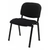 Silla de tela para oficina Negra - Escritorios y sillas de escritorio, Uruguay | Que Sal Muebleria, vista 2 de 7
