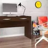 Escritorio 1 cajón Tabaco - Escritorios y sillas de escritorio, Uruguay | Que Sal Muebleria, vista 3 de 6