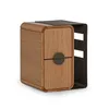 Mesa de luz madera y metal con 2 cajones diseño curvo en Madera natural - Mesas de luz, Uruguay | Champagne Home, vista 1 de 5