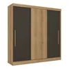 Roepro 3 puertas Linea Vision - Nogal claro en Multicolor - Roperos y placares, Uruguay | Nario Hogar, vista 1 de 3