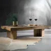 MESA DE CENTRO MALABRIGO MARRÓN RECTANGULAR - Mesas de comedor, Uruguay | Viasono, vista 2 de 3
