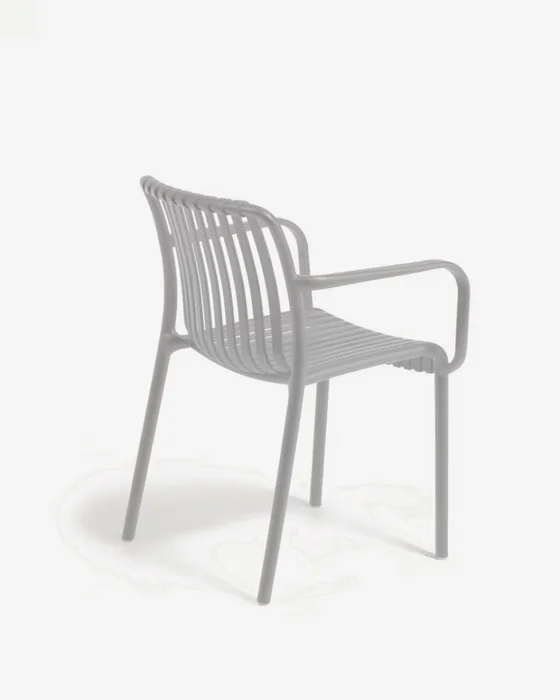 Silla de exterior Isabellini - gris claro en Gris - Sillas, Uruguay | Kavehome, vista 9