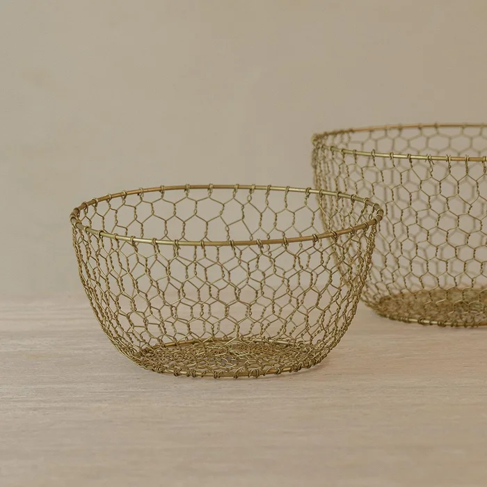 Set canastas wire 27d/23d en Dorado - Canastos, Uruguay | De Arcos, vista 2