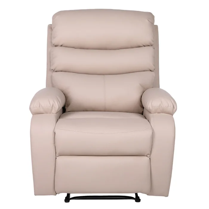 Sillon reclinable 1 cuerpo - Beige en Beige - Sillones y sofás, Uruguay | La Cueva Muebles, vista 4