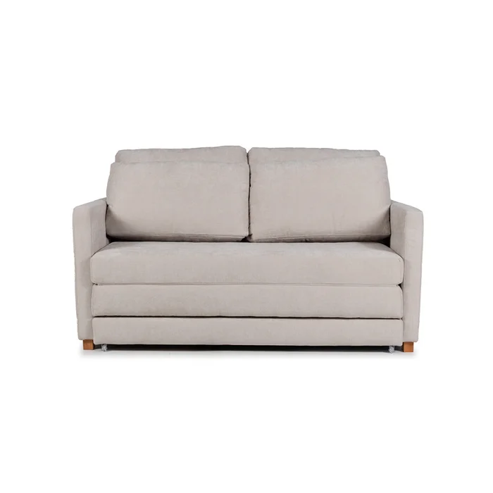 Sofá Cama Niki - Tela Microfibra - 10285 (Beige) en Beige - Sillones y sofás, Uruguay | NYR, vista 3