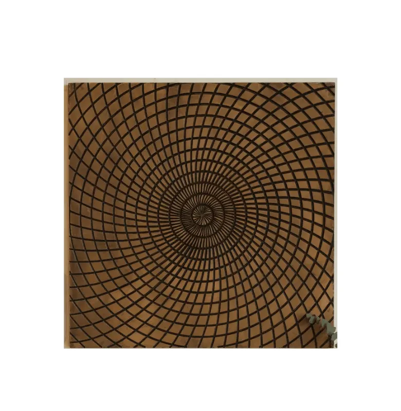 ARTE TRIBAL ESPIRAL WALNUT NATURAL en Madera natural - Espejos, Uruguay | Masinfinito Casa