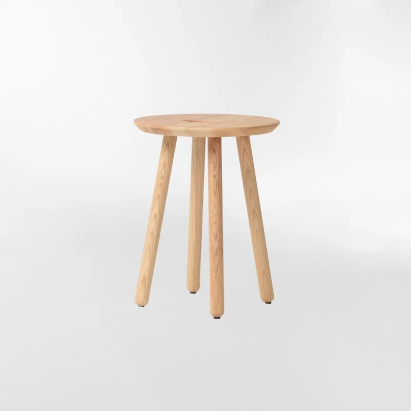 BANCO EMOJY MARRÓN en Madera natural - Butacas, banquetas y puffs, Uruguay | Viasono, vista 3