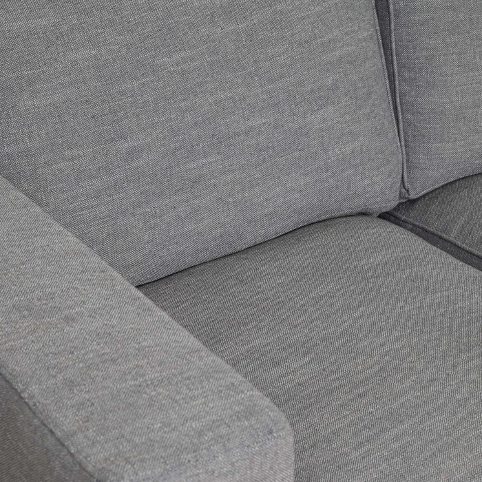Sofá Con Funda Desmonttable 2 Cuerpos Tela-y-madera Gris Charlie en Gris - Sillones y sofás, Uruguay | Divino, vista 4