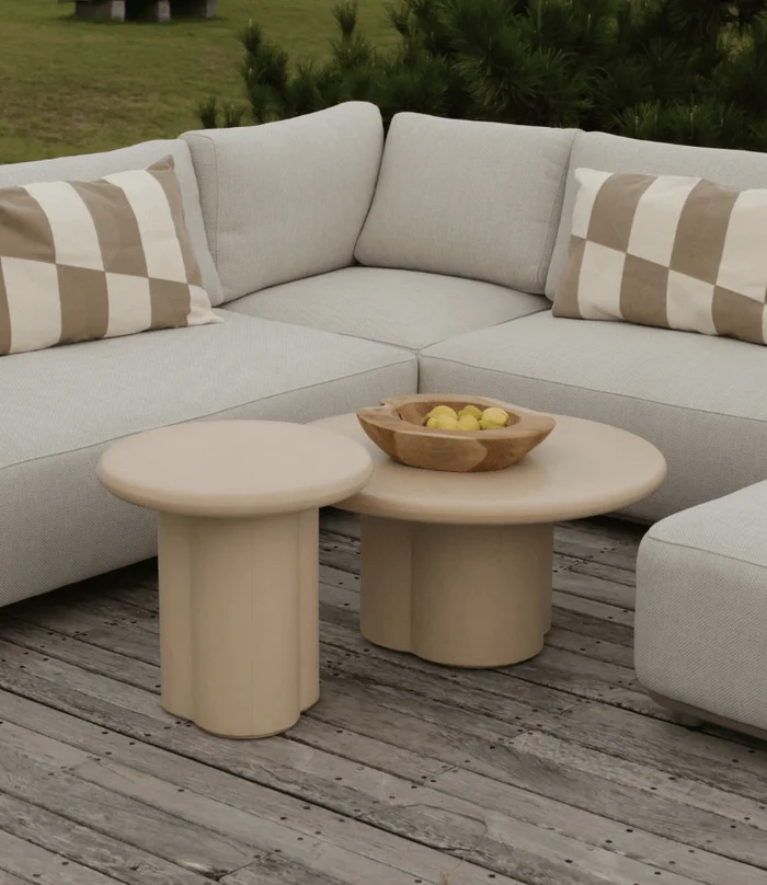 MESA LIVING OLBIA en Beige - Muebles para el exterior, Uruguay | Masinfinito Casa, vista 2