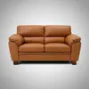 SOFA 2 CUERPOS MODELO ALIAS - 100 % CUERO - COLOR MARRON CLARO en Marrón - Sillones y sofás, Uruguay | Champagne Home, vista 4 de 4