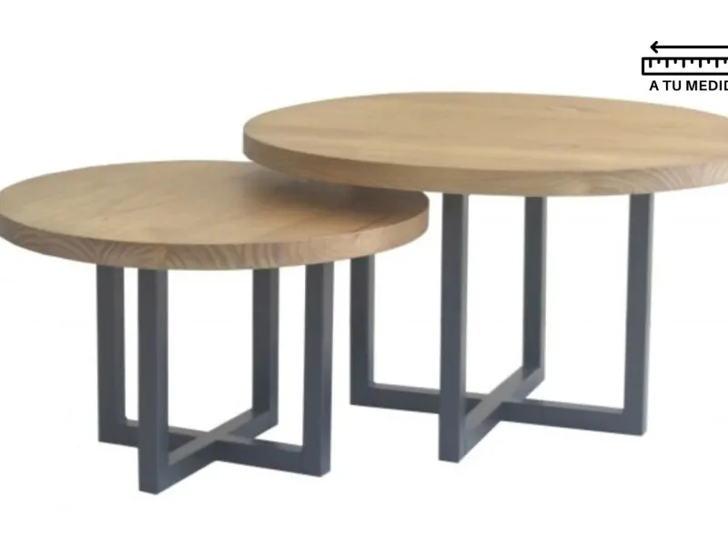 Set Mesa de Living IRON en Multicolor - Mesas de living, Uruguay | Finkel